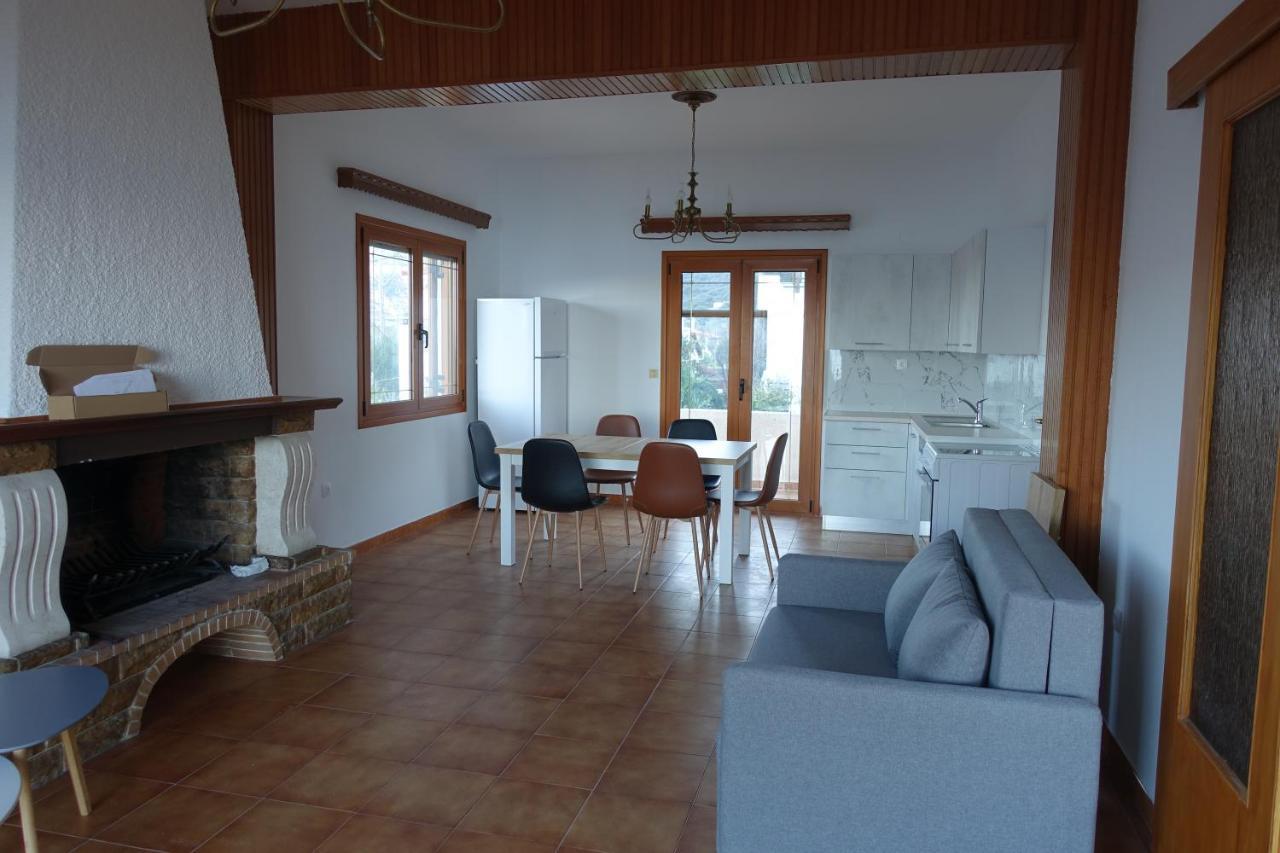 Villa In Kalloni Direkt Am Meer, Tolle Aussicht Екстер'єр фото