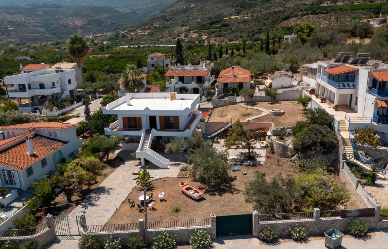 Villa In Kalloni Direkt Am Meer, Tolle Aussicht Екстер'єр фото